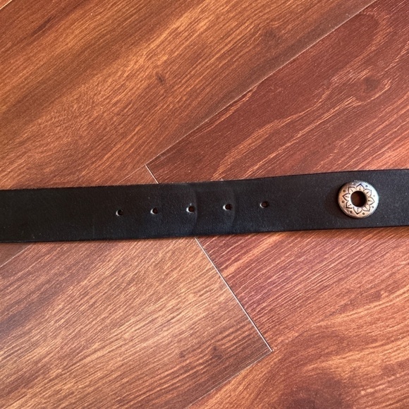 IBEL Albatros Genuine Leather Belt Made in Italy size Medium - Picture 5 of 10